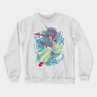 samurai x Crewneck Sweatshirt